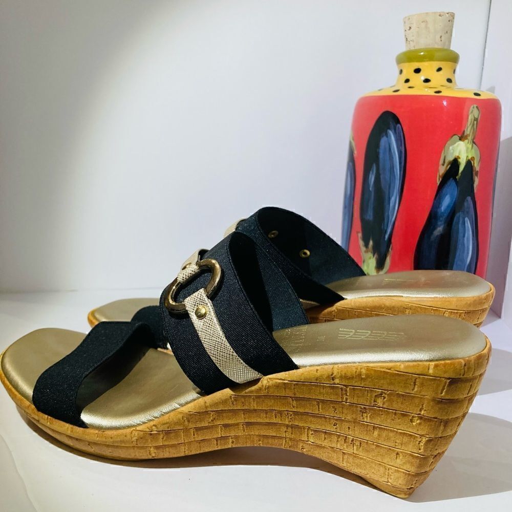 Italian Slip On Wedge Heels - Picture 10 of 11